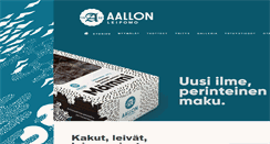 Desktop Screenshot of aallonleipomo.com